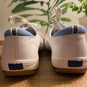 Keds Womens White Leather Sneakers